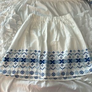 J.Crew Girls’ Embroidered Skirt